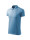 Men`s single j polo shirt. 202 azure Adler Malfini
