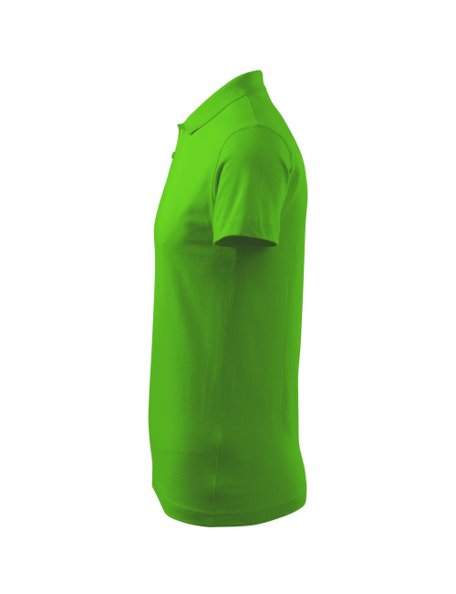 Koszulka polo męska single j. 202 green apple Adler Malfini