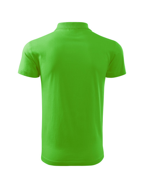 Koszulka polo męska single j. 202 green apple Adler Malfini
