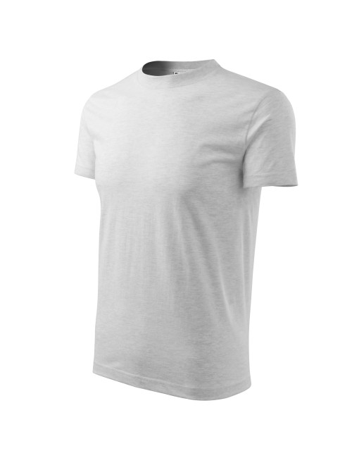 Unisex T-Shirt Heavy 110 Hellgrau Melange Adler Malfini