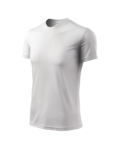 Adler MALFINI Men`s T-shirt Fantasy 124 white advertising clothing embroidery