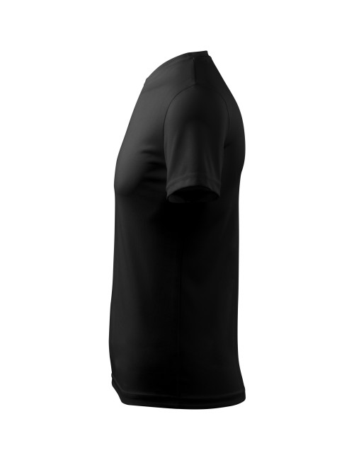Adler MALFINI Herren T-Shirt Fantasy 124 schwarze Bekleidung mit Logo-Stickerei