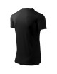 Adler MALFINI Herren T-Shirt Fantasy 124 schwarze Bekleidung mit Logo-Stickerei