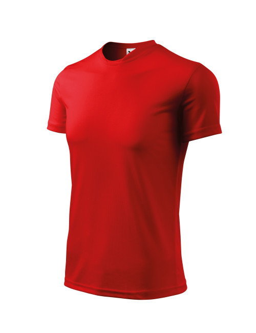 Adler MALFINI Herren T-Shirt Fantasy 124 rote Arbeitskleidung mit Stickerei