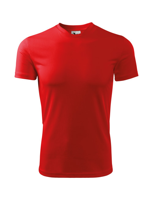Adler MALFINI Herren T-Shirt Fantasy 124 rote Arbeitskleidung mit Stickerei