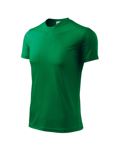 Adler MALFINI Men`s T-shirt Fantasy 124 grass green computer embroidery