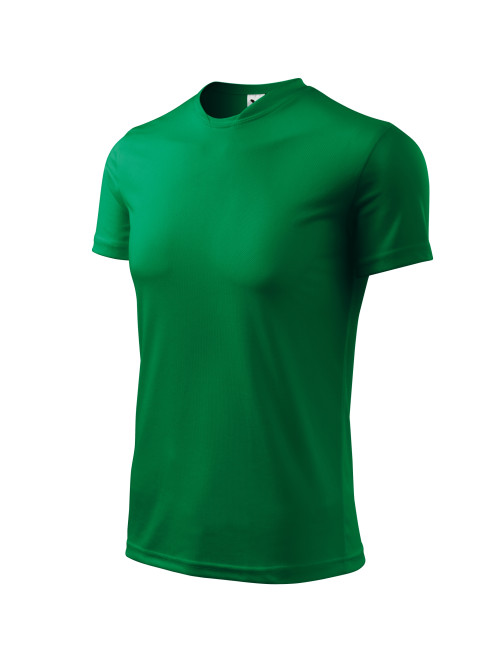 Adler MALFINI Herren T-Shirt Fantasy 124, grasgrün, Computerstickerei