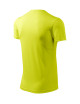 Adler MALFINI Herren T-Shirt Fantasy 124 neongelbe Stickerei Firmenlogo