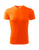 Adler MALFINI Herren T-Shirt Fantasy 124 neonorange Kleidung Stickerei Logo