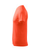 Adler MALFINI Herren T-Shirt Fantasy 124 neonorange Kleidung Stickerei Logo