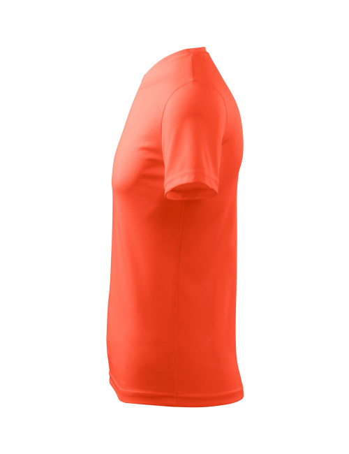 Adler MALFINI Herren T-Shirt Fantasy 124 neonorange Kleidung Stickerei Logo