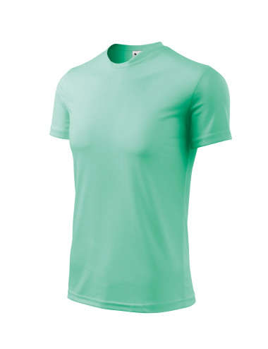 Adler MALFINI Herren T-Shirt Fantasy 124 Mint Bekleidung mit Logo-Stickerei
