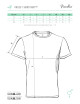 Unisex T-Shirt Farbe p73 Marineblau Adler Piccolio