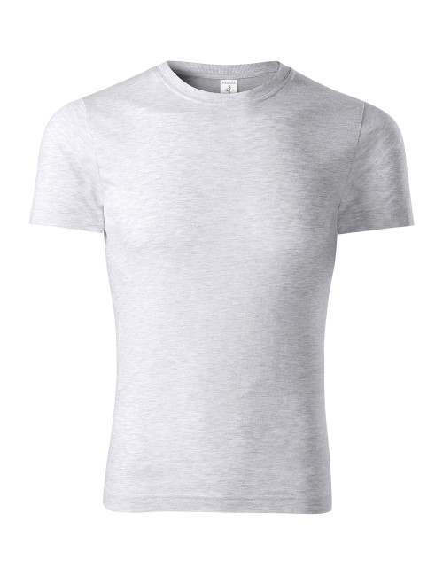 Paint unisex t-shirt p73 light gray melange Adler Piccolio