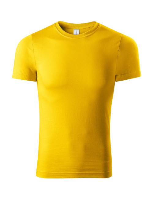 Unisex t-shirt paint p73 yellow Adler Piccolio