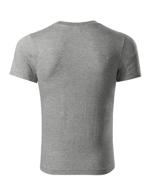Unisex T-Shirt Farbe P73 Dunkelgrau Melange Adler Piccolio