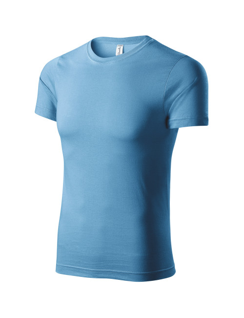 Unisex T-Shirt Farbe p73 azurblau Adler Piccolio