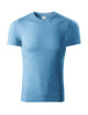 Unisex T-Shirt Farbe p73 azurblau Adler Piccolio