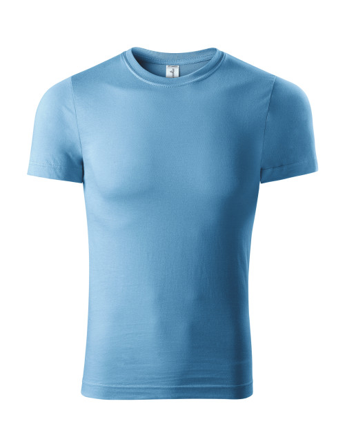 Unisex T-Shirt Farbe p73 azurblau Adler Piccolio