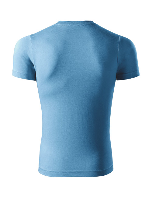 Unisex T-Shirt Farbe p73 azurblau Adler Piccolio