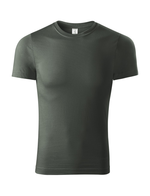Unisex T-Shirt Farbe P73 Dunkelkhaki Adler Piccolio