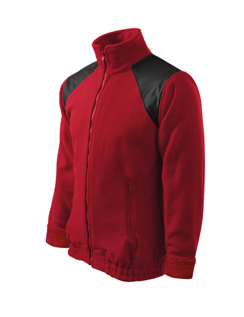 Fleece-Sweatshirt mit Stickerei
