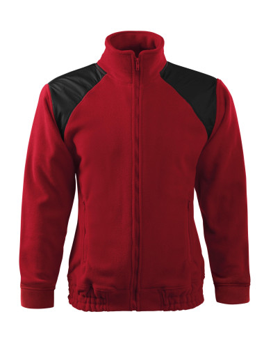 Fleece-Sweatshirt mit Stickerei