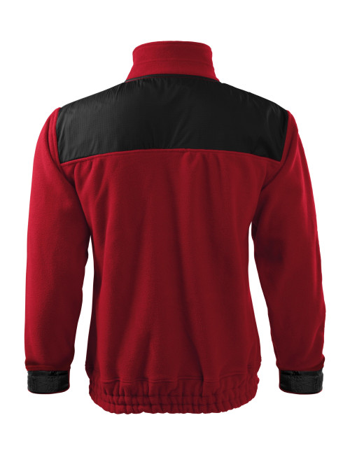Fleece-Sweatshirt mit Stickerei