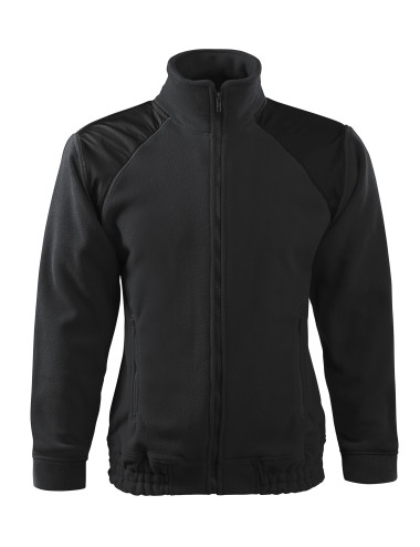 Fleece-Sweatshirt mit Logo-Stickerei