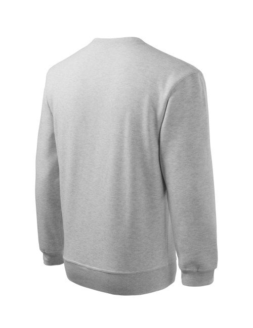 Herren-/Kinder-Sweatshirt Essential 406 Hellgrau Melange Adler Malfini