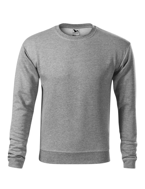 Herren-/Kinder-Sweatshirt Essential 406 dunkelgrau meliert Adler Malfini