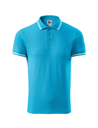 Urban 219 turquoise men`s polo shirt Adler Malfini