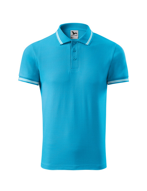 Urban 219 turquoise men`s polo shirt Adler Malfini