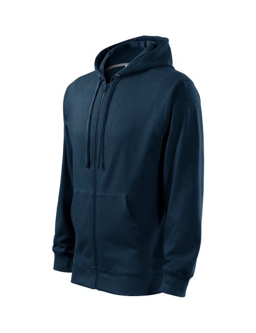 Trendiges Herren-Reißverschluss-Sweatshirt 410 in Marineblau von Adler Malfini