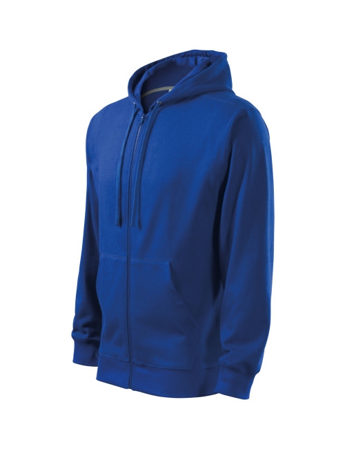 Trendiges Herren-Sweatshirt mit Reißverschluss 410 kornblumenblau Adler Malfini