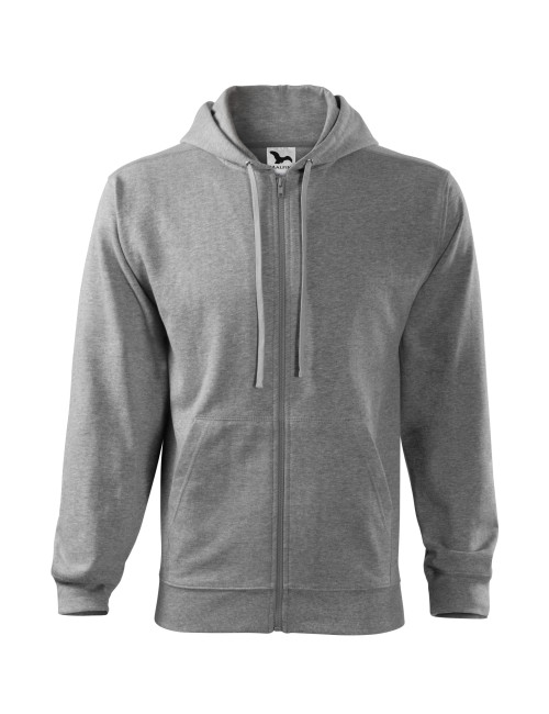 Herren-Werbe-Sweatshirt mit Reißverschluss mit eigenem Aufdruck, Logo und Stickerei