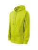 Trendiges Herren-Sweatshirt mit Reißverschluss 410 Limette Adler Malfini
