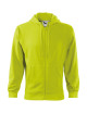 Trendiges Herren-Sweatshirt mit Reißverschluss 410 Limette Adler Malfini