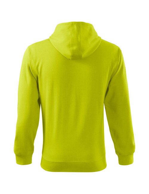 Trendiges Herren-Sweatshirt mit Reißverschluss 410 Limette Adler Malfini