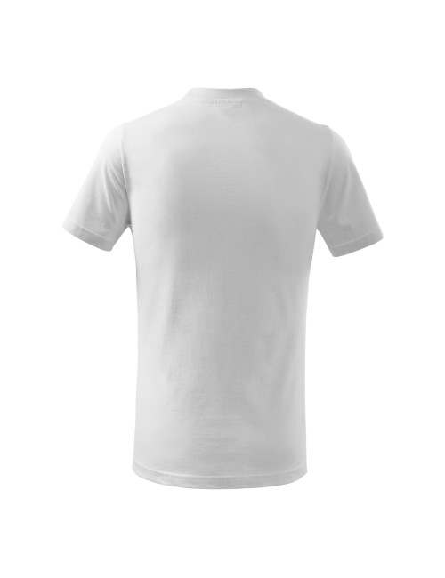 Kinder-T-Shirt Adler Malfini Basic 138 Weiß