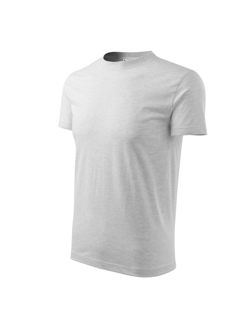 Basic Kinder T-Shirt 138 Hellgrau Melange Adler Malfini