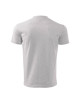 Basic Kinder T-Shirt 138 Hellgrau Melange Adler Malfini