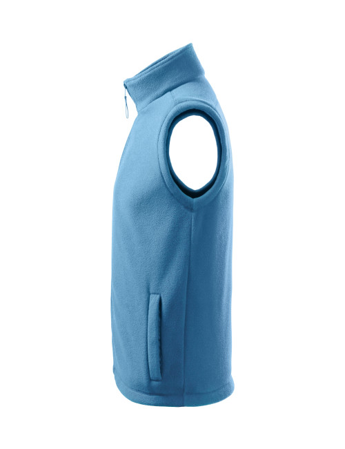 Adler RIMECK unisex fleece vest Next 518 azure logo embroidery