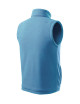 Adler RIMECK unisex fleece vest Next 518 azure logo embroidery