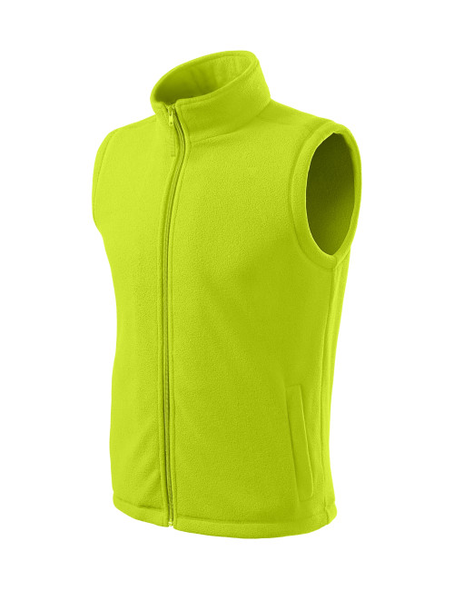 Fleece advertising vests with your own logo, embroidery, print