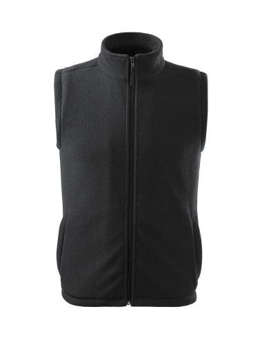 Unisex fleece vest next 518 ebony gray Adler Rimeck