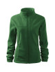 Adler RIMECK Women`s Fleece Jacket 504 bottle green logo embroidery