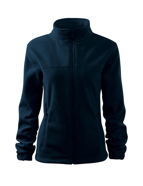 Adler RIMECK Damen Fleecejacke 504, marineblaue Stickerei, Werbebekleidung