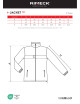 Adler RIMECK Polar damski Jacket 504 limetka odzież haft znakowanie