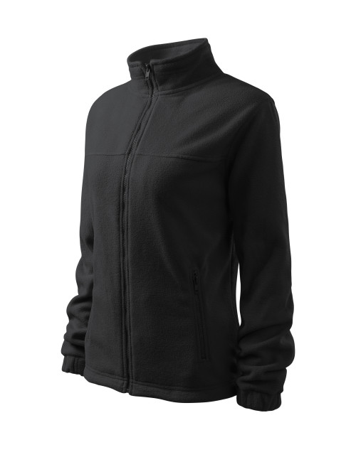 Adler RIMECK Women`s Fleece Jacket 504 ebony gray clothing with logo embroidery